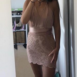 Blush Pink Multi-Wear Dress